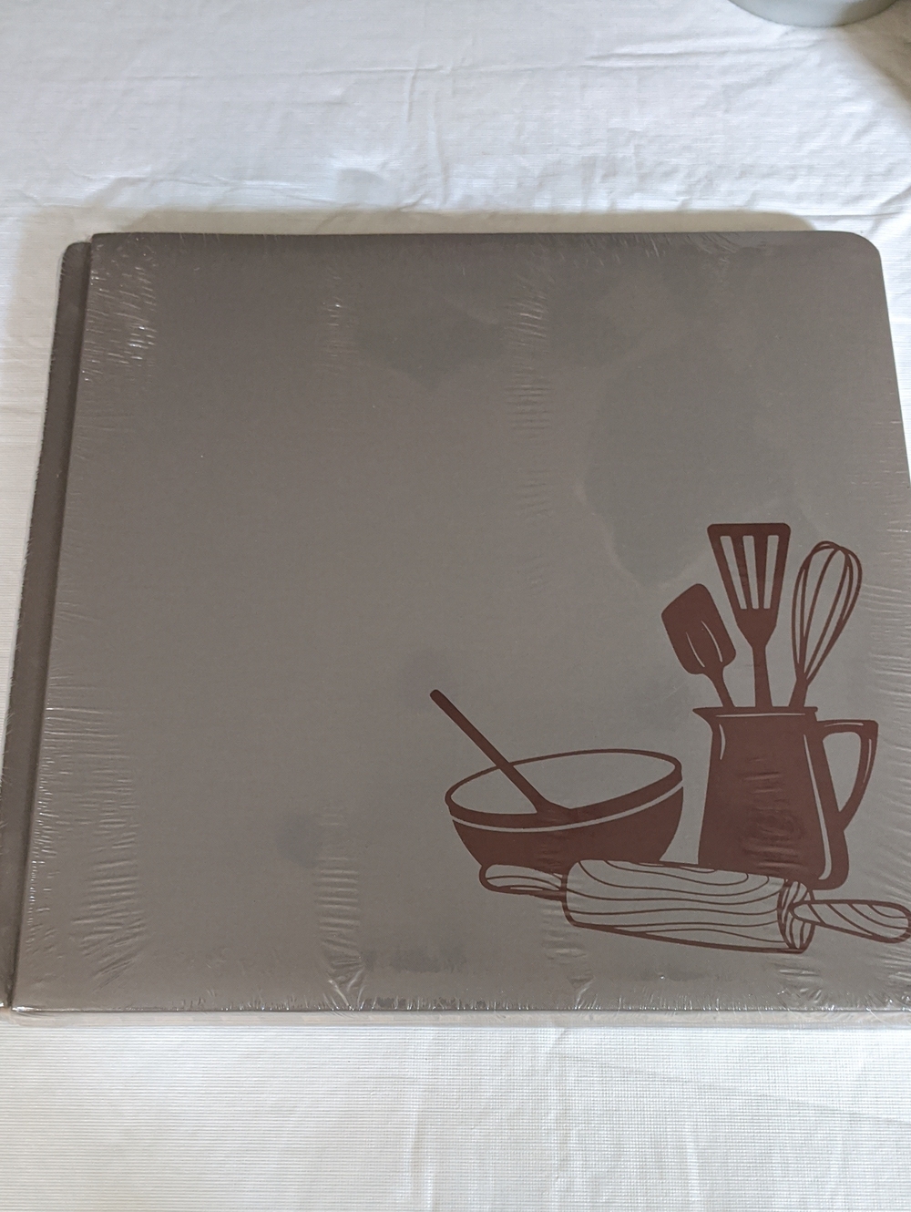 Creative Memories 12x12 Recipe Cookie Exchange Mocha Foiled Album Ltd Edition